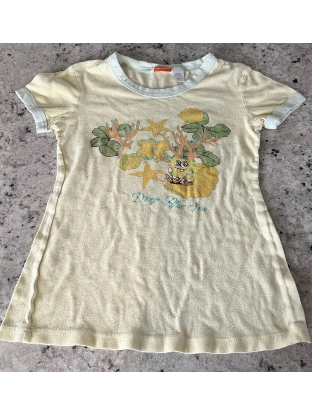 Y2K 2007 SpongeBob Tee Women's Medium